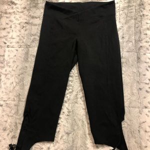 Free People tie up leggings